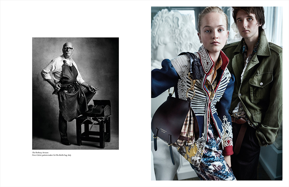 Photo by Mario Testino for Burberry